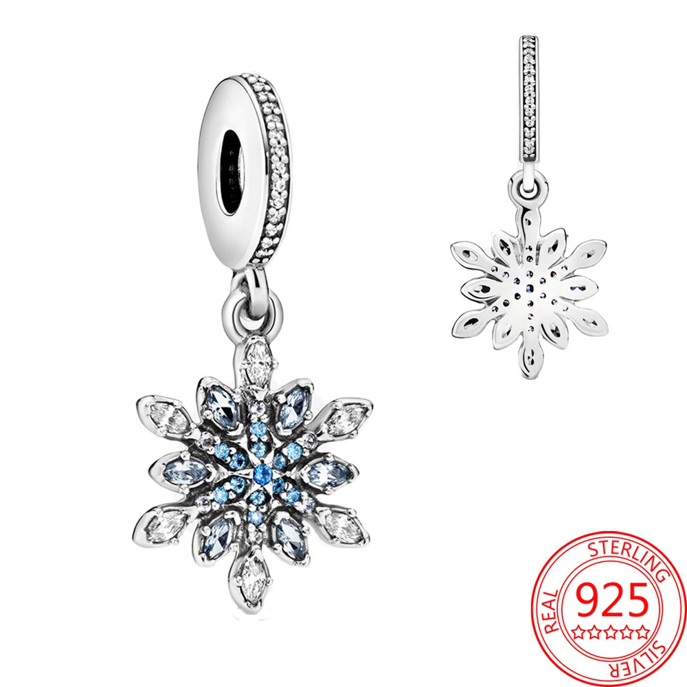 Luksus 925 sølv spinning kompas charm fit pan armbånd 925 sterling sølv charms til piger gør-det-selv vedhæng smykker: Vvc 443