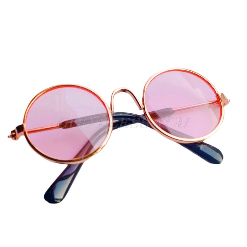 Doll Cool Glasses Pet Sunglasses for bjd Blyth Toy Photo Props R9JC: 2