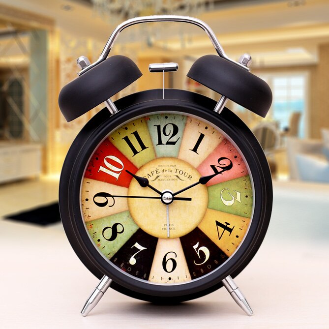 Mute Bedside Alarm Watch Smart Alarm Clock Carpet Electronic Digital Clock Wecker Analog Home Decor OO50AC: Style 24