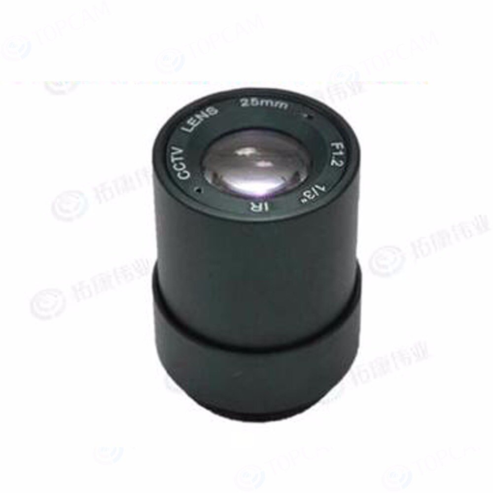 CCTV Lens 25mm F1.2 1/3'' IR CCTV Security Outdoor Camera