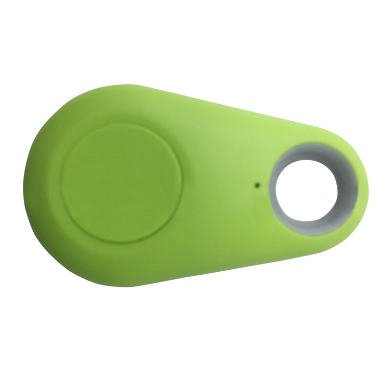 Smart vand bluetooth anti-mistet enhed mobil tovejs alarm tracker tegnebog mobiltelefon petkeychain: Grøn