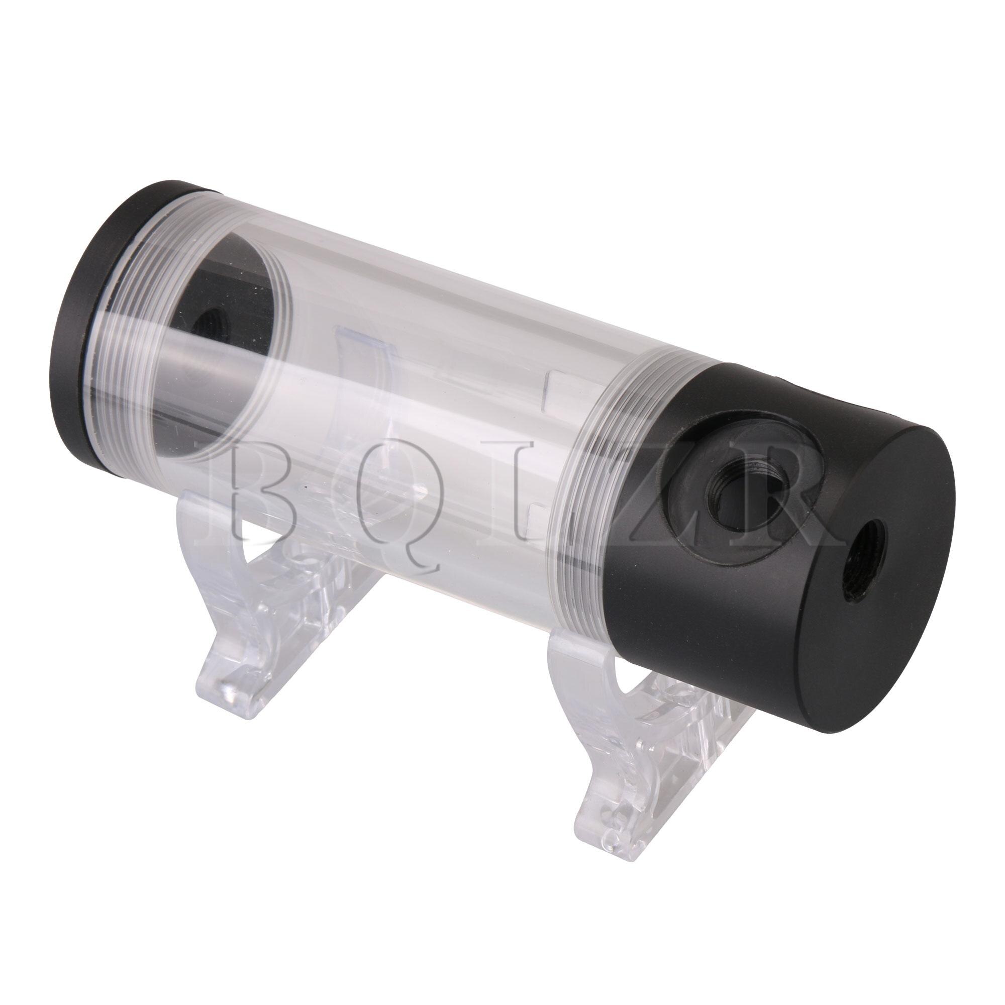 BQLZR Premium Acrylic Cylindrical Water Cooled Computer Tank Transparent 140MM