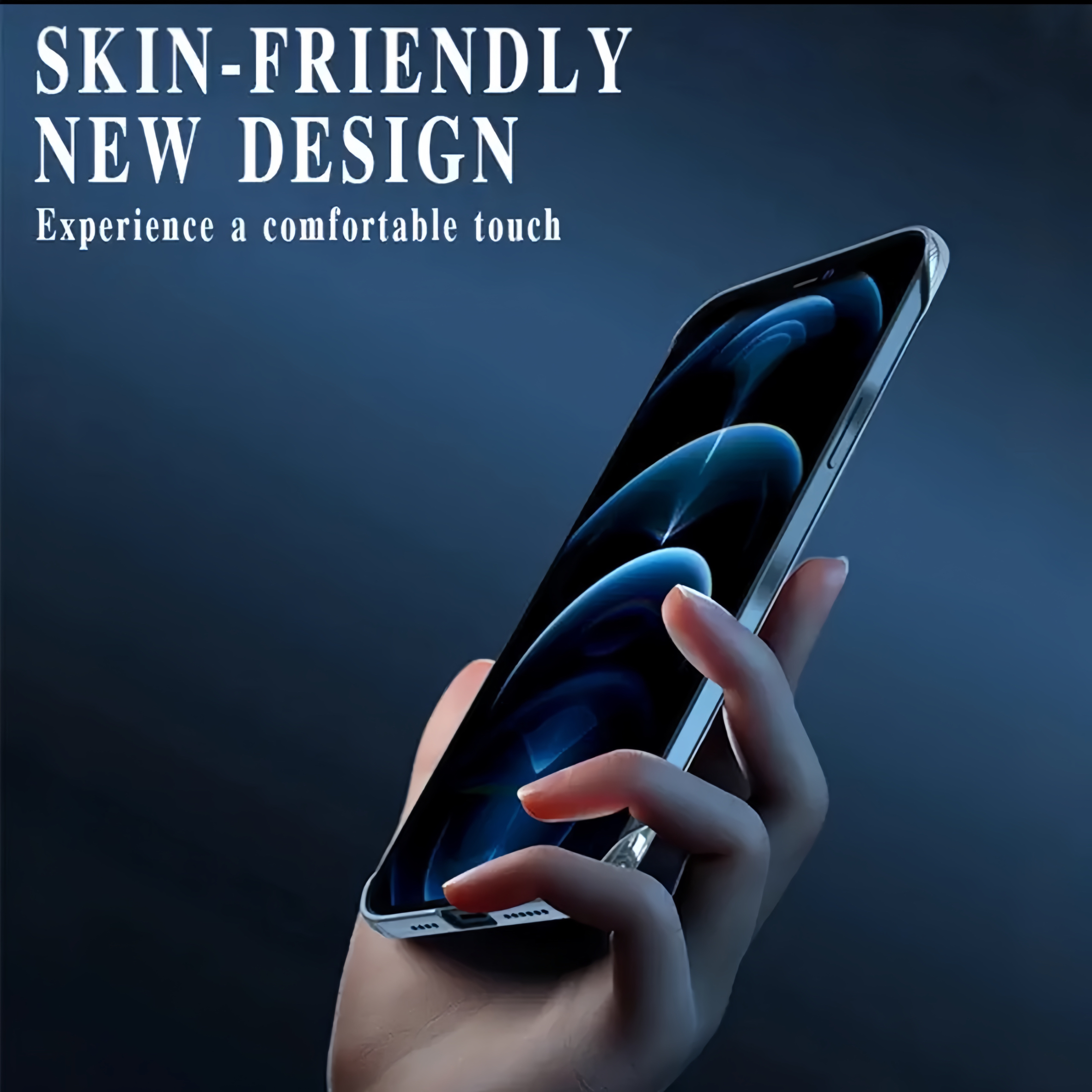 Ultra thin heat dissipation luxury frameless transparent shell, hard PC shockproof protective case suitable for iPhone 16 15 14
