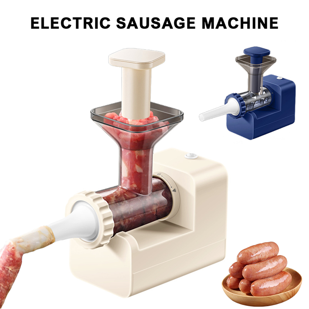 Electric Sausage Machine for Household and Commercial Use, Fully Automatic Tool Sausage Machine 220V