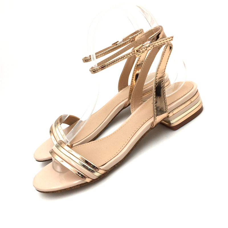 beroemde Romeinse gladiator sandalen vrouwen zomer retro slingback vierkante hak sandalias mujer gesp vrouwelijke sandale