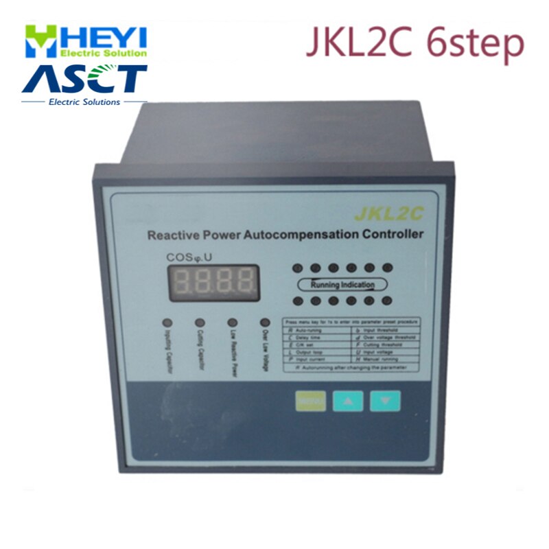 JKL2CReactive Power Compensatie Controller 220 V 50Hz 6 Stap