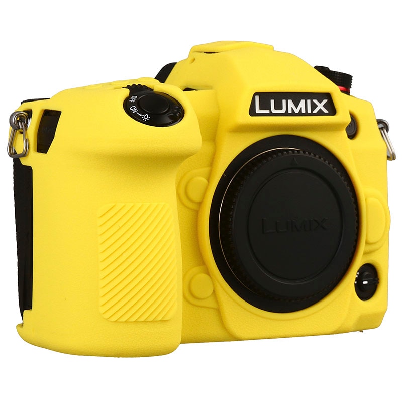 Voor Lumix G9 Camera Cover Voor Panasonic Lumix G9 Digitale Camera Litchi Textuur Oppervlak Skin Siliconen Camera Protector