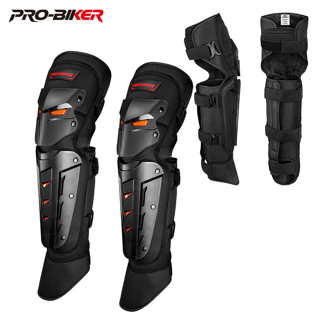 Equipaggiamento per la protezione del ginocchio del motociclo Sport all'aria aperta Ginocchiere da motocross Attrezzatura per la protezione anticaduta del motociclo per le corse di uomini e donne