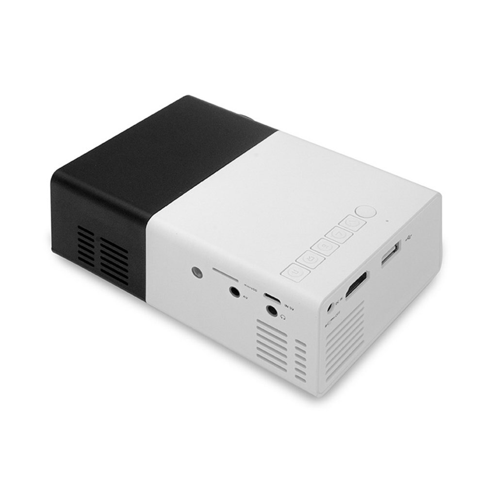 Yg300 mini kannettava projektori lcd led proyector hdmi usb av  sd 400-600 lumen kotiteatteri lasten koulutus beamer hd projektori