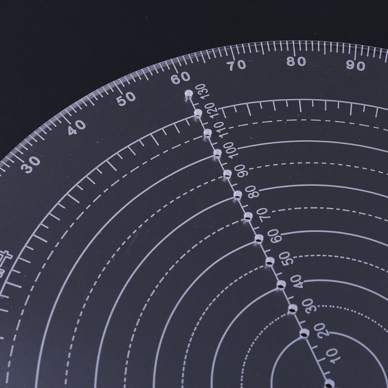 Center Finder Kompas Tool Houtbewerking voor Bowls Werk Tekening Cirkels Diameter A5YD