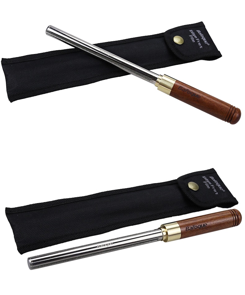 Baroque Diamond Guitar Fret Crowning Dressing File Narrow/Medium/Wide 3 Edges Guitar Repairing & Luthier Tools