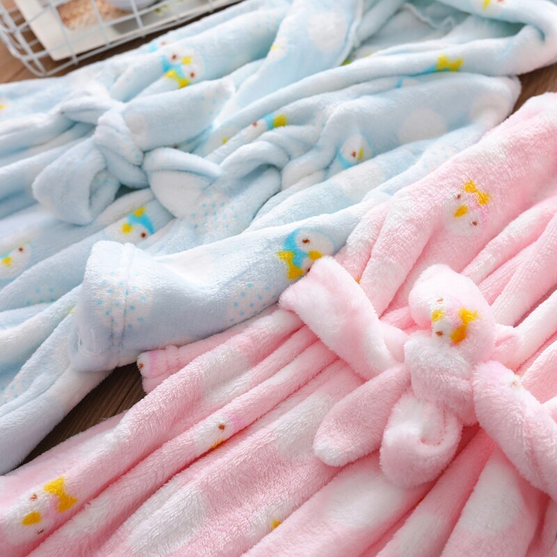 4-8 jahre Baby Nachtwäsche Schlecht Kleid Karikatur Schlecht Hoodies Herbst Mädchen Schlecht Handtücher freundlicher Bademantel Pyjama freundlicher Schlecht kleidung