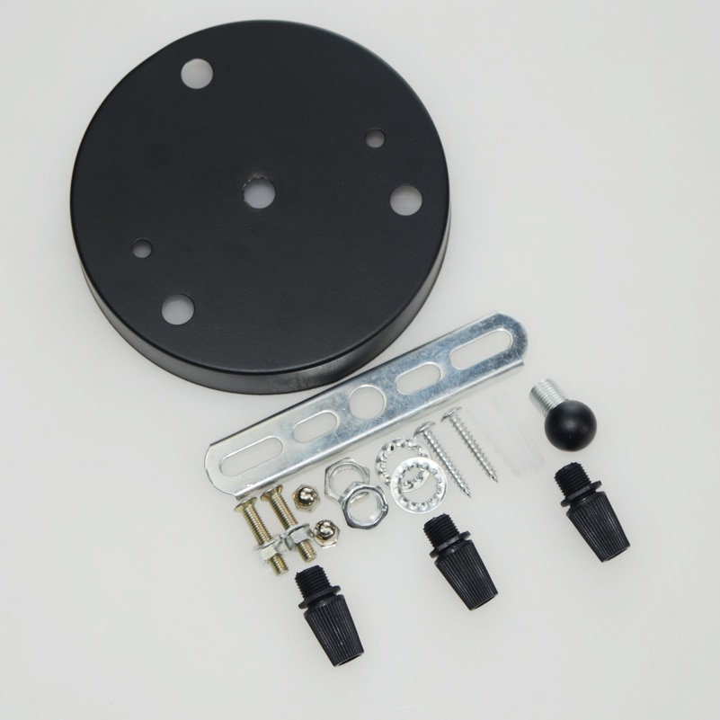 120mm modern Multi ceiling rose pendant light ceiling canopy vintage ceiling plate base lamp light fixtures lampara de techo