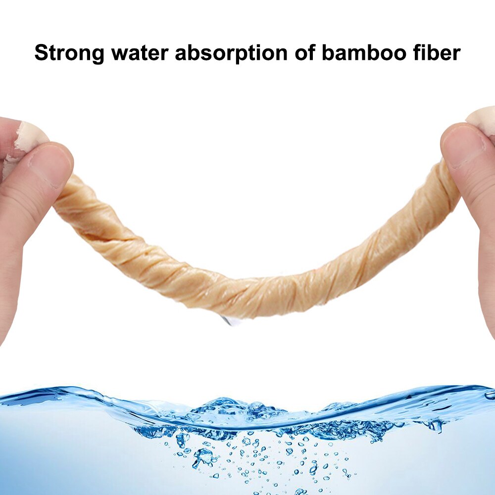 4 Layers 10 Rolls Bamboo Pulp Hand Towels Home Bath Kitchen Tissue Roll Skin-friendly Coreless Toilet Paper Toilet Roll Paper