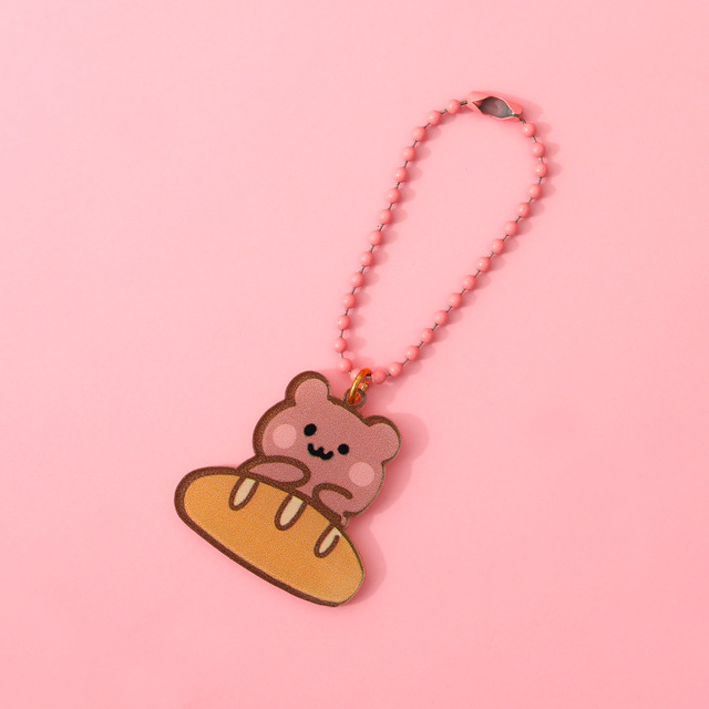 Kawaii Mini Loose- Leaf Notebooks 3 Holes Dairy Paper Refills Spiral Binder Planner Cute Pager Dairy Weekly To Do Planner: light yellow