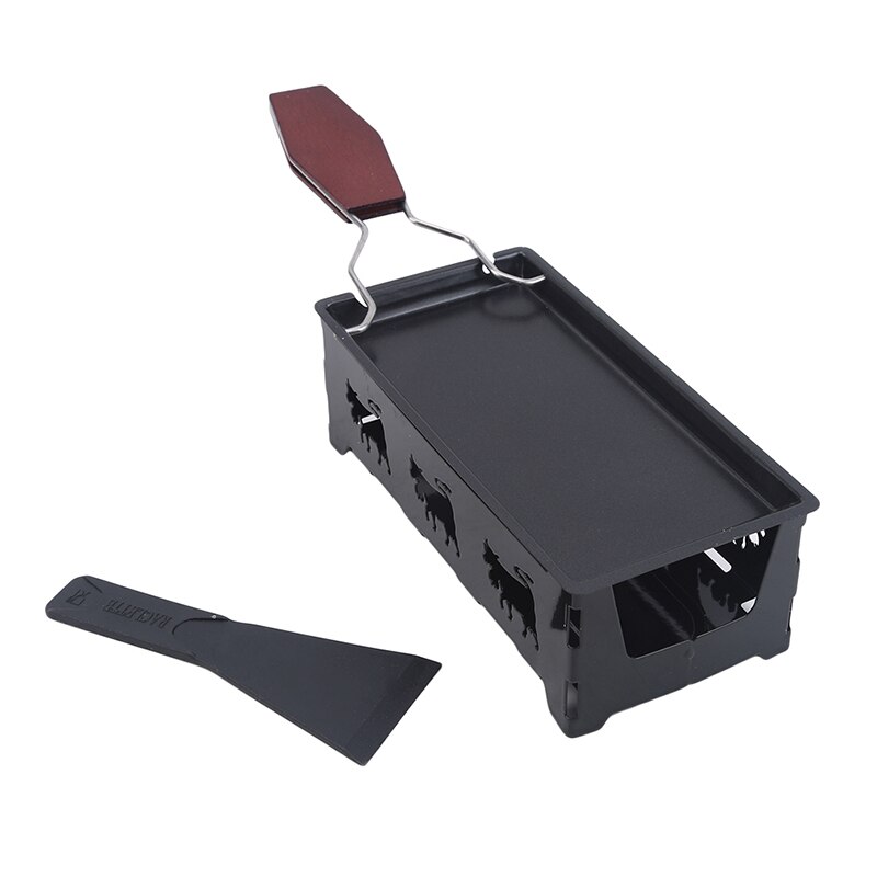 grill ser Raclette zestaw nie-Stick Griller mini BBQ deska serowa pieczony ser piekarnik żelaza szwajcarski ser topielnik taca na garnek