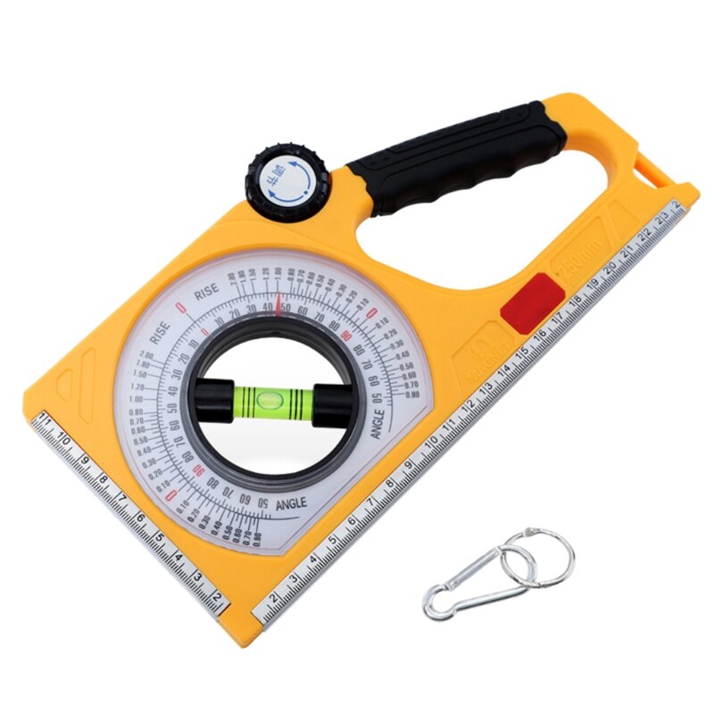 Portable Angle finder Protractor Meter Level 360 Degree Inclinometer Angle Measuring Tool With Magnets