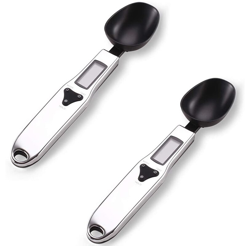 Digital Key Scale Kitchen Electronic Scale Electronic Scale 0.1G Stainless Steel Key Scale 2 Packs: Default Title