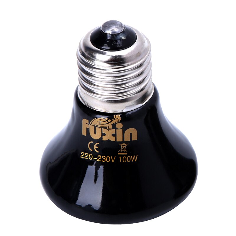 25/50/75/100W Pet Reptile Breeding Ceramic Emitter Heated Heater Light Lamp Bulb W0YC
