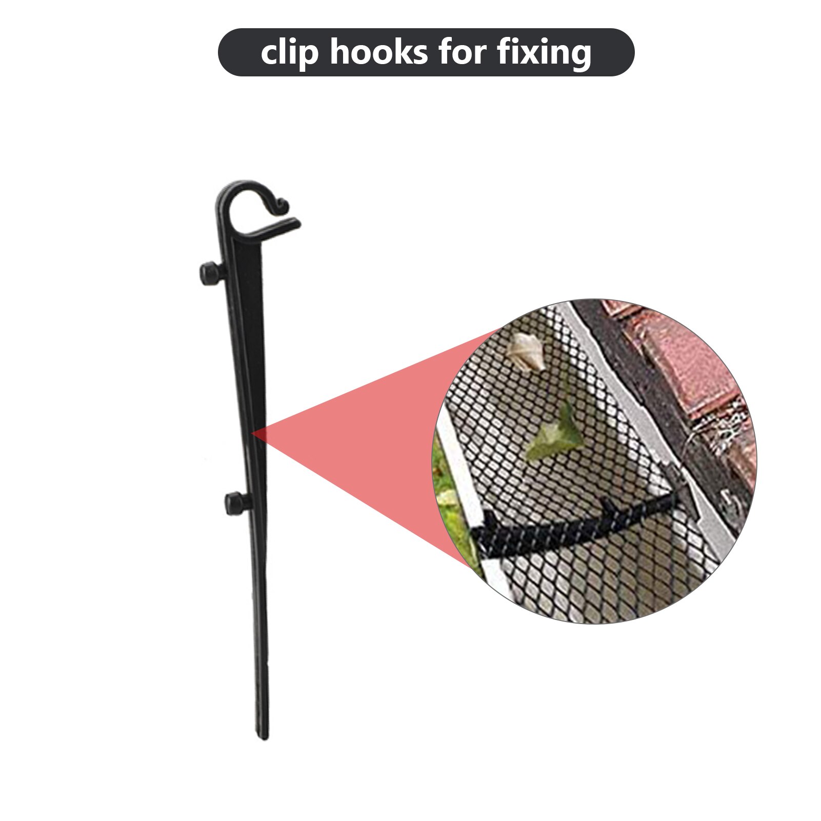 18*800cm Roof Gutter Guard Mesh Protector Leaf Protection Cover Netting Plastic Gutter Net Overflow Cleaning Tool