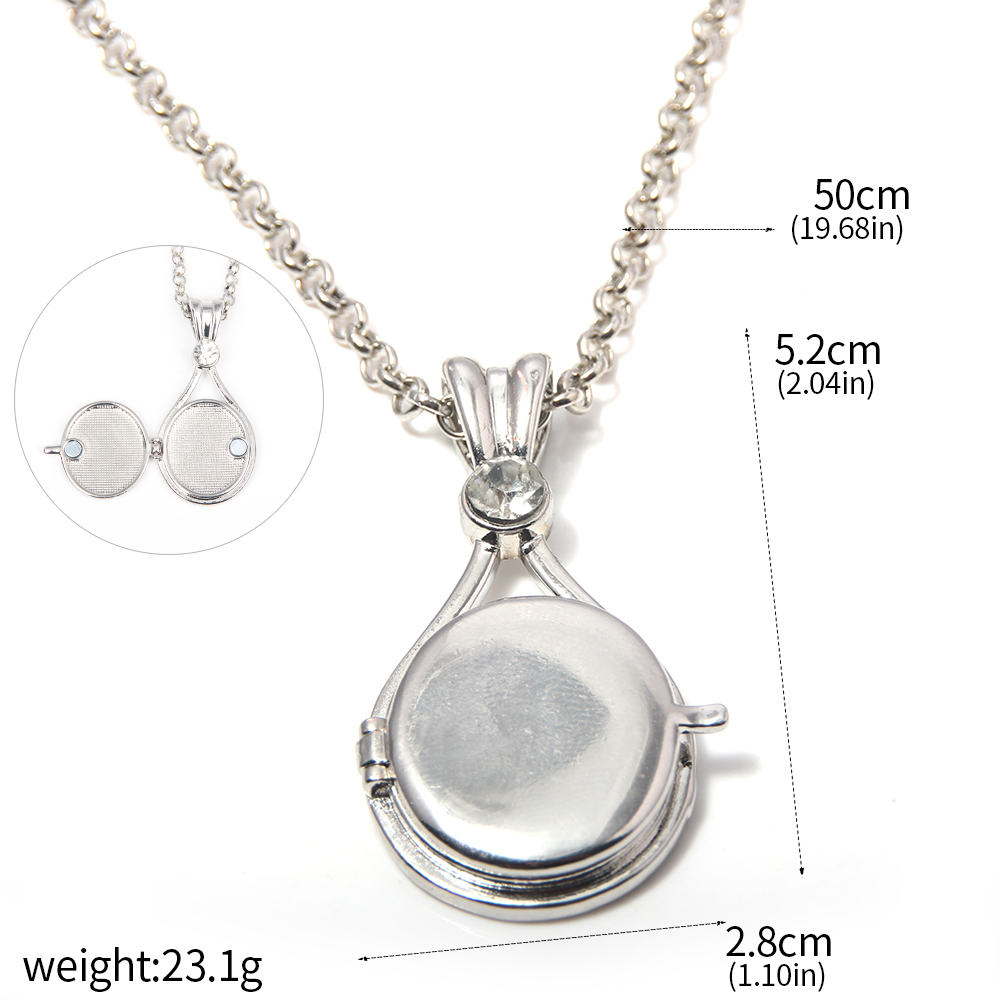 TV-Show H2O einfach hinzufügen Wasser Cosplay Halskette Meerjungfrau Medaillon Anhänger Halskette für Frauen Männer Halsband Schmuck: Stahl farbe