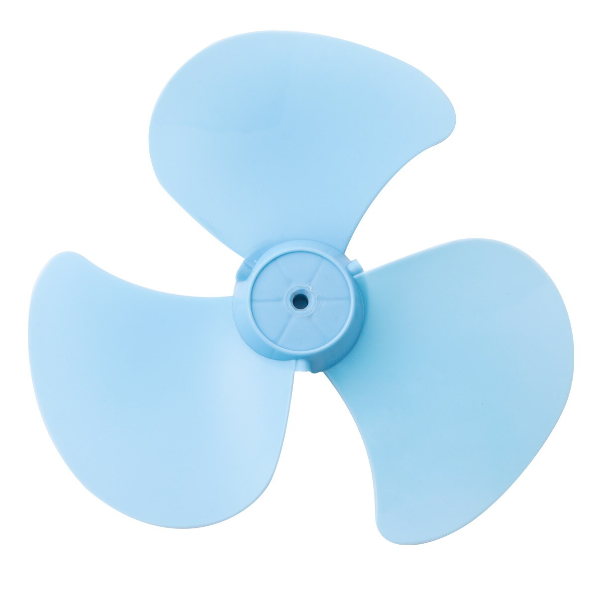 Light Blue 12 Inch Household Plastic Fan Blade Three Leaves for Standing Pedestal Fan Table Fanner General Accessories Fan Parts: Default Title