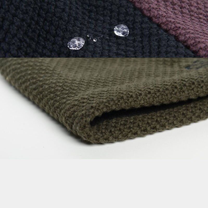 Vinter skidmössa herrstickad mössa herr dam mössor döskalle snö