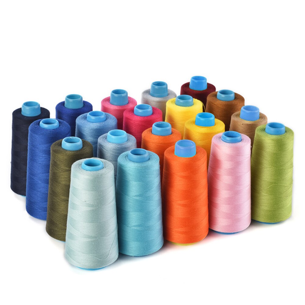 5pcs/lot sewing thread pagoda line package sewing thread hand stitching 40/2 3000 code speed polyester sewing thread