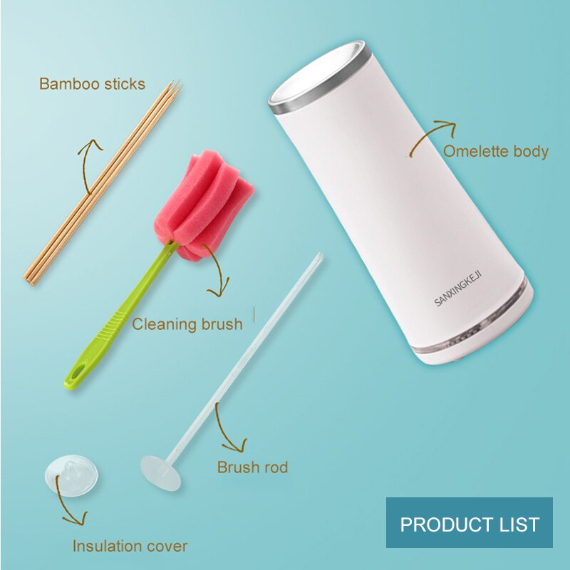 Breakfast Machine Automatic Eggs Roll Maker Mini Electric Cup Omelette Cooking Tools Eggmaster Sausage Burrito