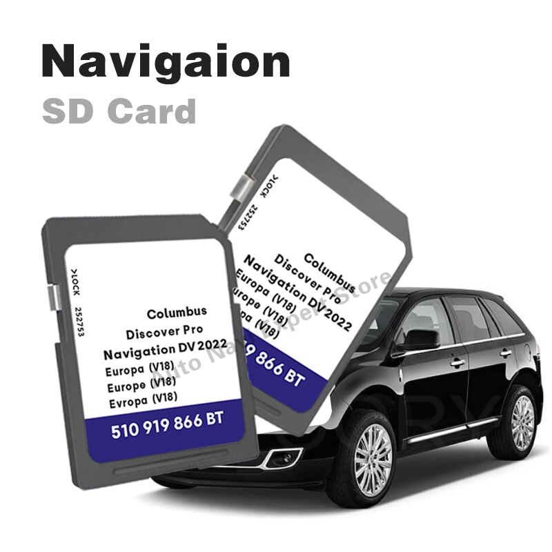 Vw Ontdekken Pro Skoda Naving Dv 18 Kaarten Uk 32Gb Europa Sat Nav Sd-kaart 2022 V18 Pro