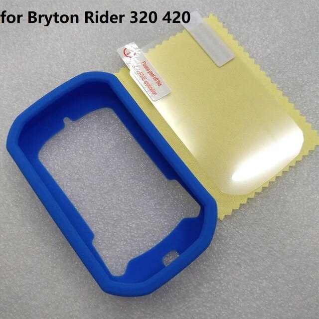 Housse De Protection GPS Vélo En Silicone - Pour Bryton Rider 420 Et 320 - Kwmobile