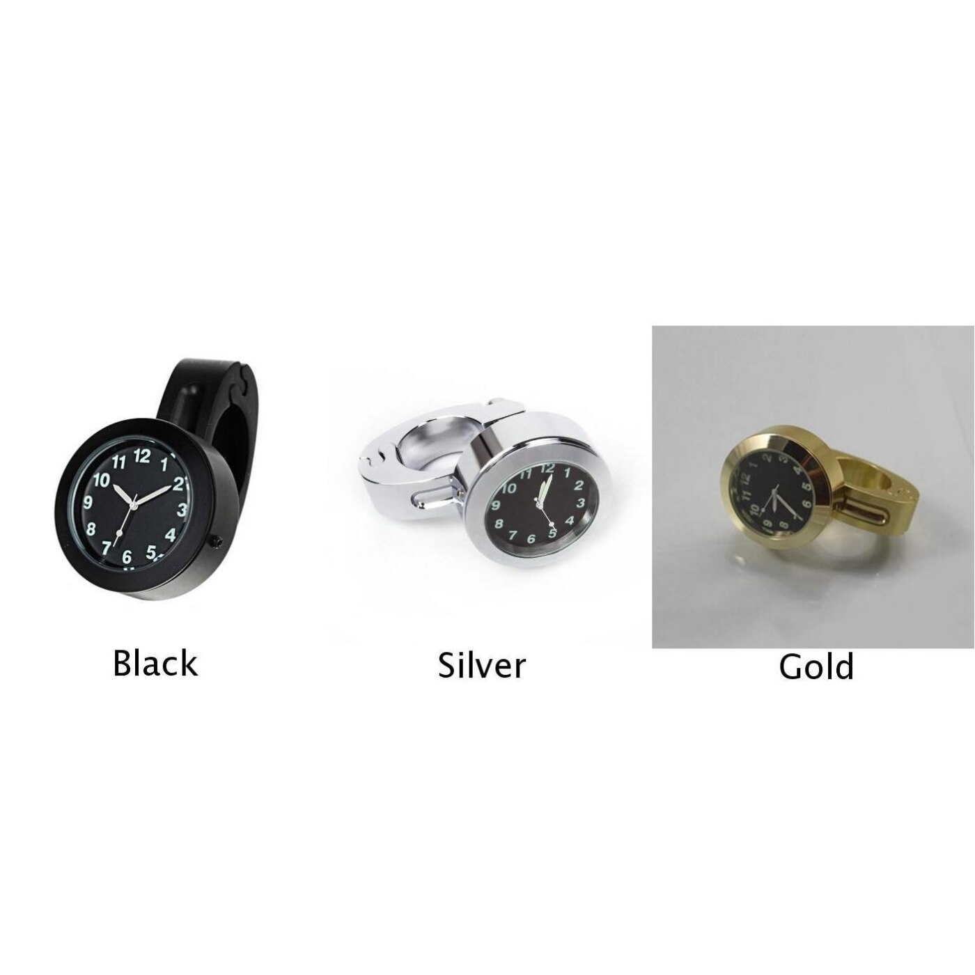 Time Gauge Motorcycle Clock premium billet aluminum shock resistant long-lasting use