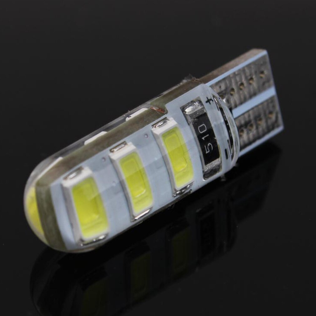 Luz LED T10 de Super , 6 LEDs SMD 5630 sin errores 194 168 W5W, luz LED Universal de estacionamiento para coche, CANBUS T10 LED