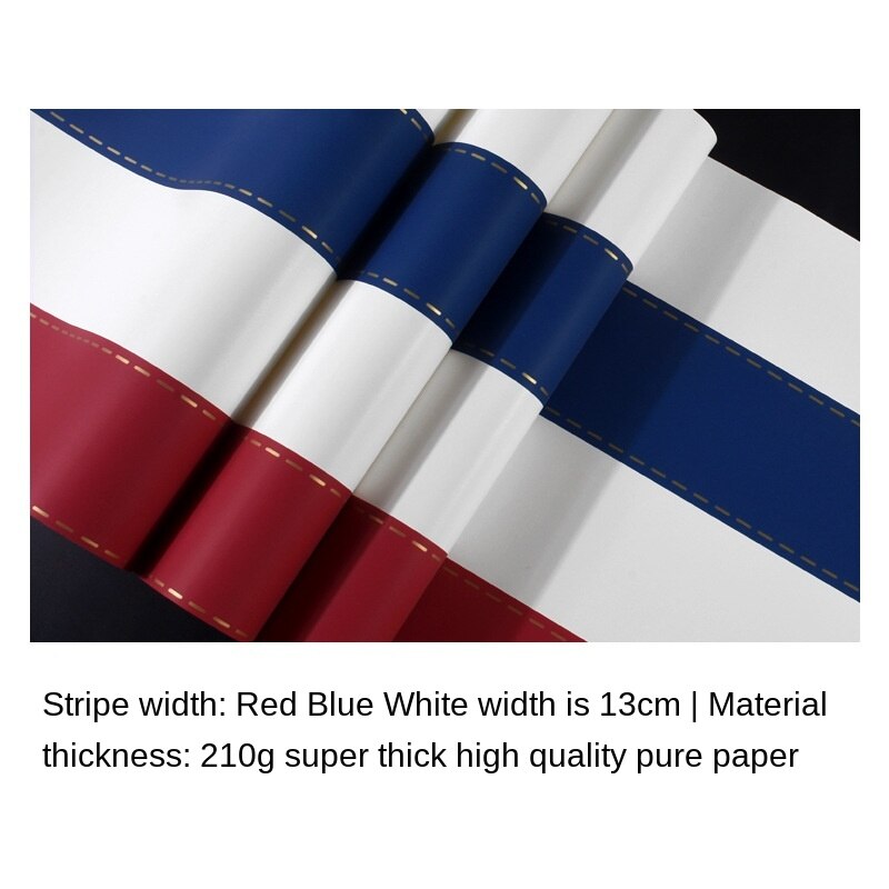 Britse Stijl Behang Verticale Strepen Mediterrane Stijl Eenvoudige Moderne Vliesbehang Slaapkamer: New