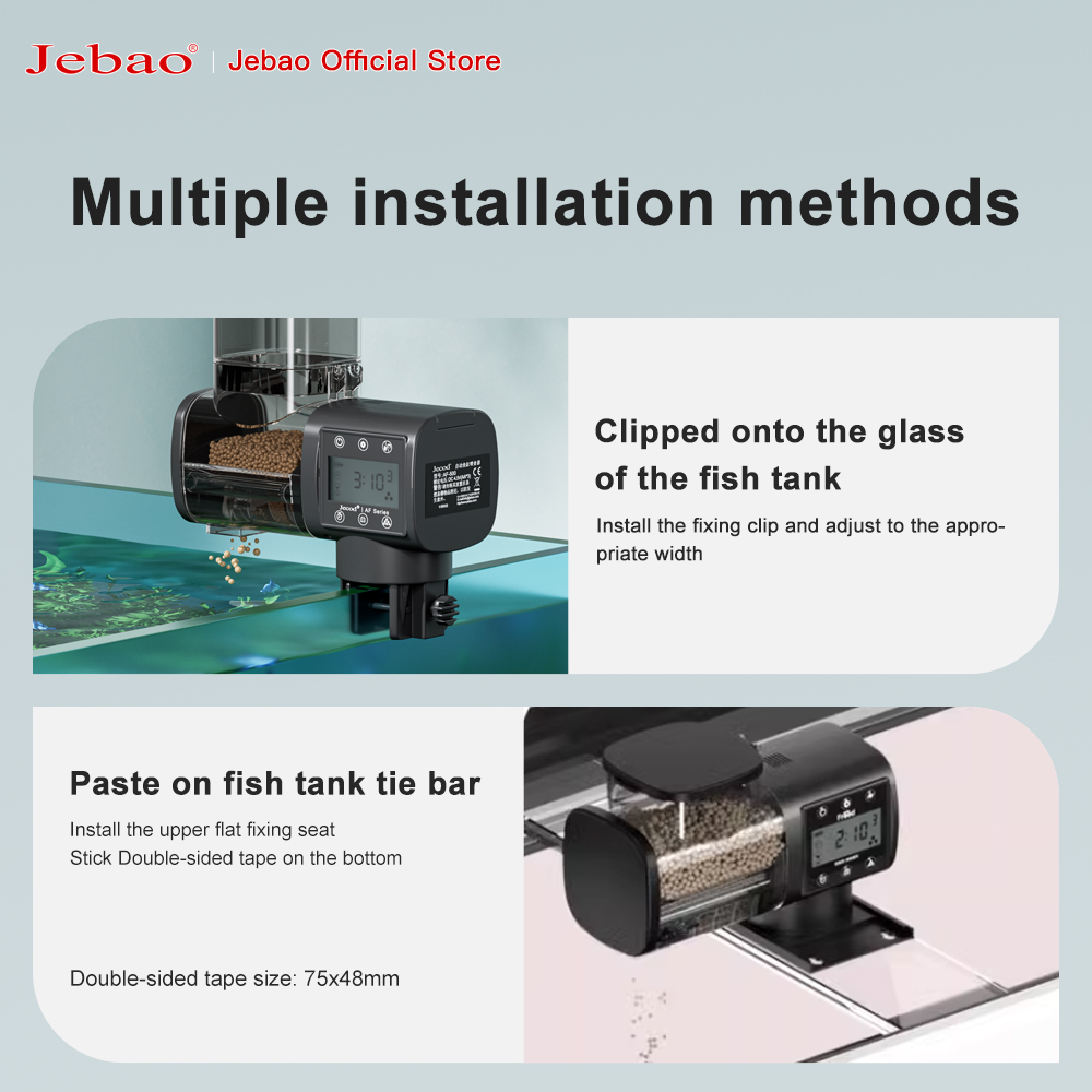 Jebao Jecod Neue Aquarium Aquarium Feeder Intelligente Automatische Feeder Digitale Timing Wifi Drahtlose Fernbedienung Fisch Fütterung
