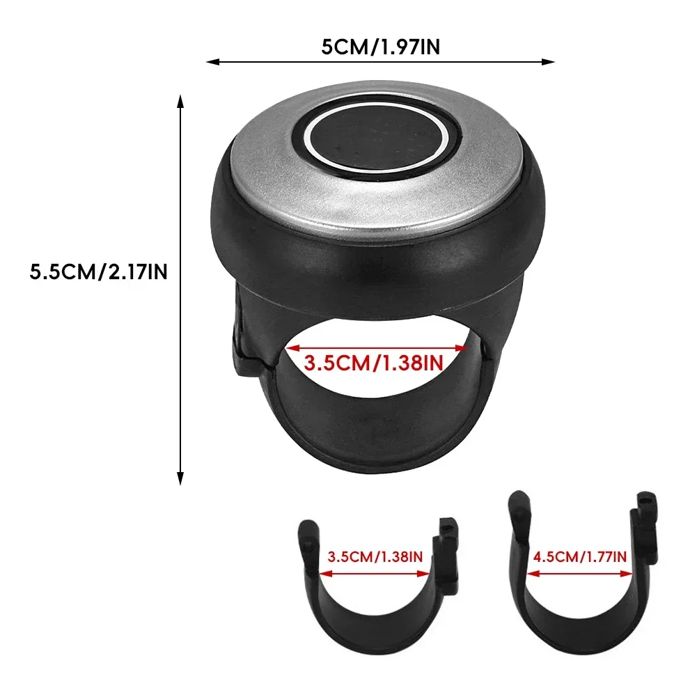 Manopola a sfera del ripetitore del volante uso universale ruota a 360 gradi Clip del ripetitore dell'auto maniglia di alimentazione dello sterzo accessori per ricambi Auto