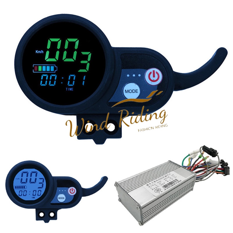 Controller motore Brushless JP 36V/48V/52V/60V regolatore di velocità con Display LCD impermeabile per Scooter bici elettrica