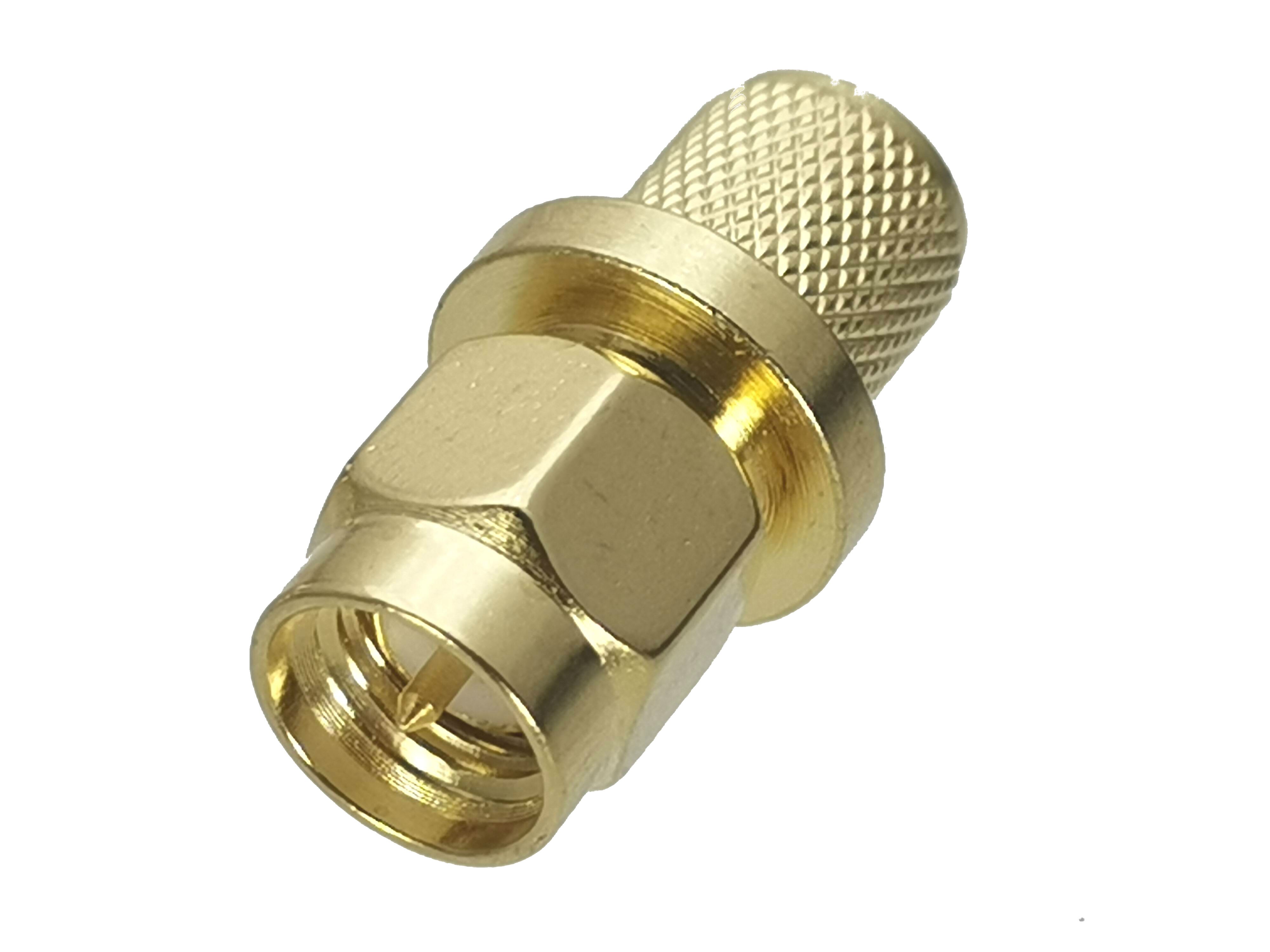 1Pcs Connector Sma Male Plug Crimp Voor RG5 RG6 5D... – Grandado