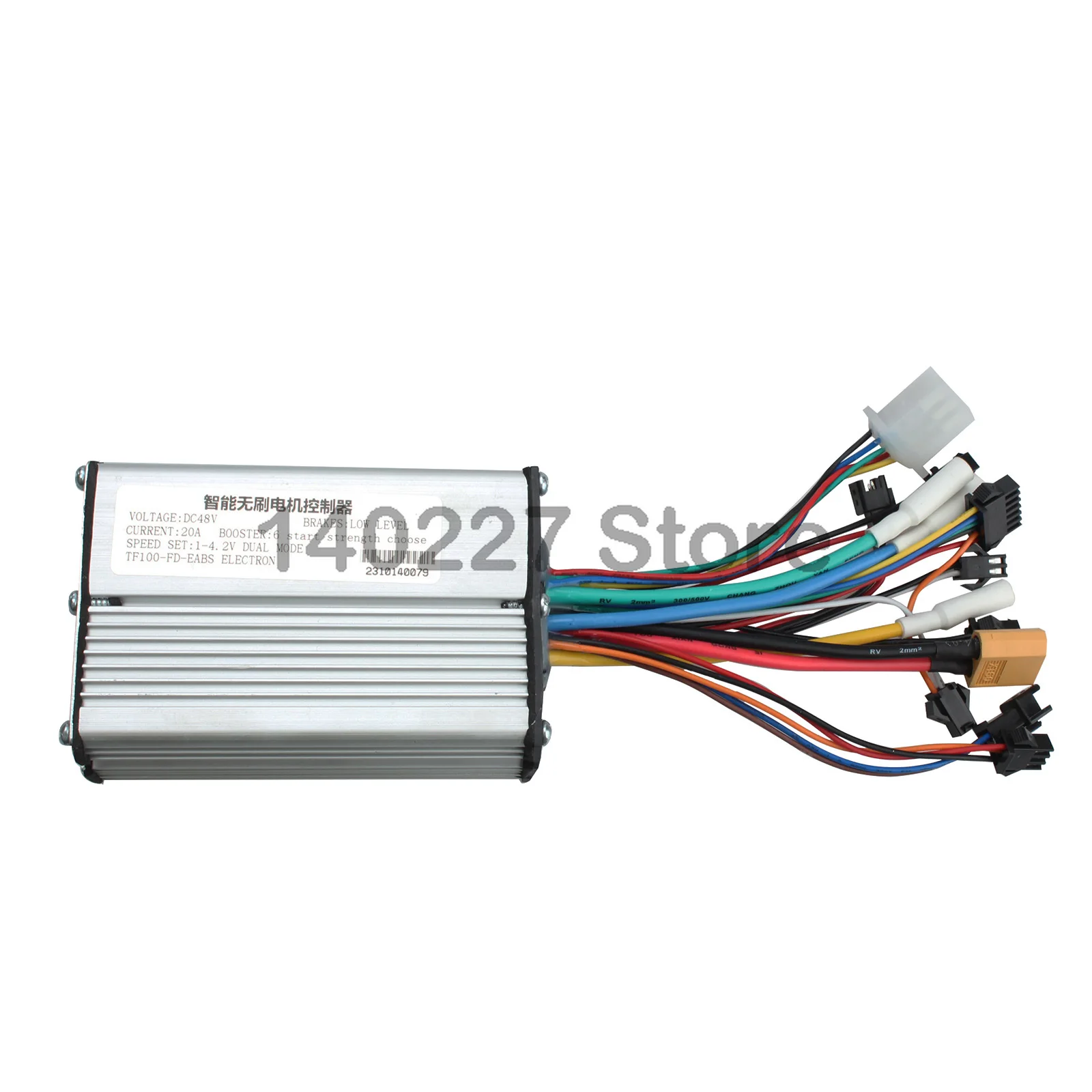 48V/20A Electric Bike Scooter Controller with Throttle LCD Display Speed for Bike BLDC Motor Scooter Parts