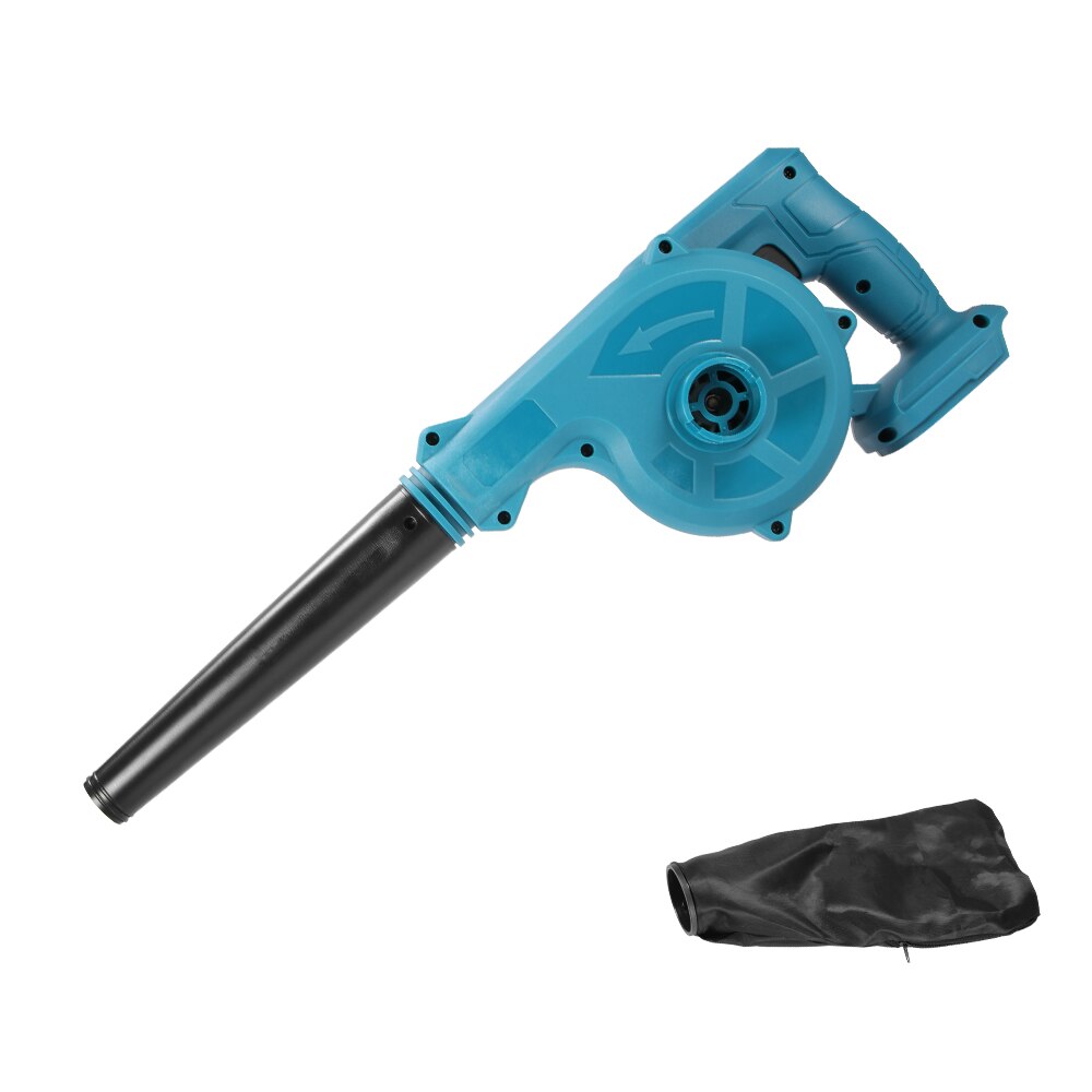 2 In 1 Cordless Electric Air Blower & Suction Handheld Leaf Computer Dust Collector Cleaner Power Tool For 18V Battery