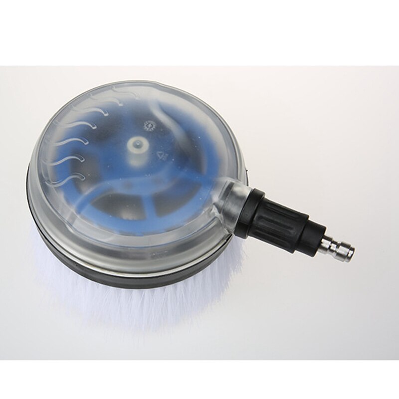 High Pressure Washer Rotating Wash Brush with 1/4 Inch QC,1/4 Inch Blue Holder Coupler Brass Female Quick Connector
