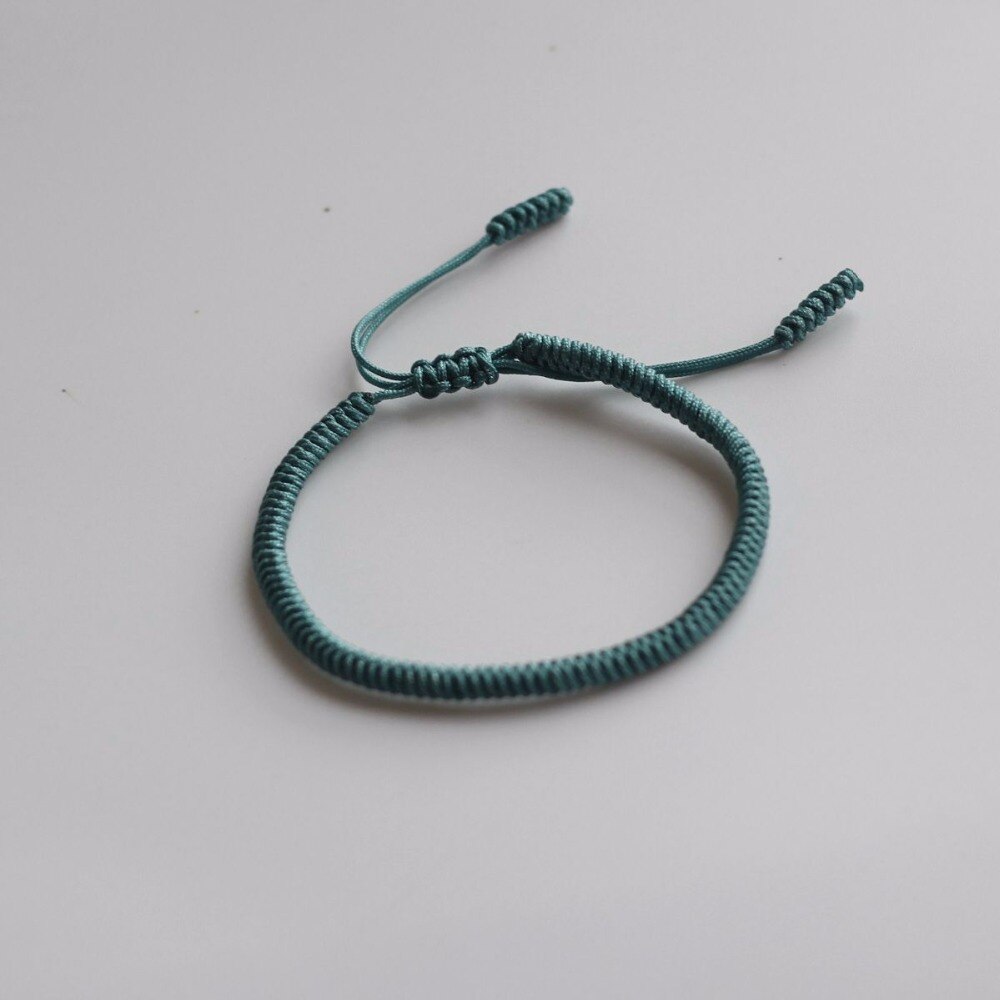 Tibetaanse boeddhistische handgemaakte knopen gelukskoord armband unisex boeddhistische sieraden maat verstelbaar dropshipping