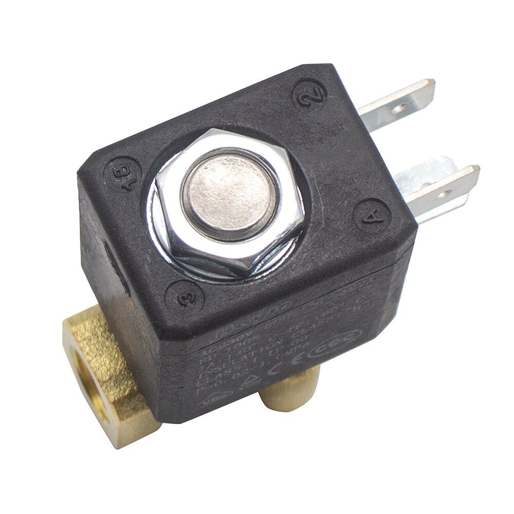 Jiayin JYZ-3 normalmente cerrado 2/2 vías 3mm rosca interna de acción directa AC 230V G1/8 "válvula solenoide de agua de vapor de latón