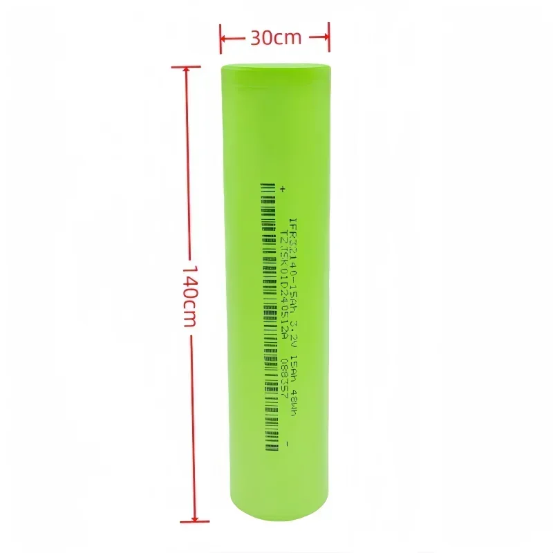 100% Original 32140 3.2V 15Ah LiFePo4 Battery for EV E-Tricycle Ebike Emotorcycle Battery Pack Scooter Outdoor Power Suppl