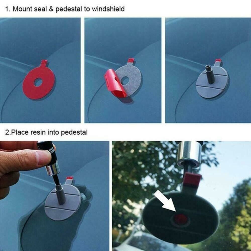 Glass Crack Car Window Repair Tool Chip Glass Antioxidant Waterproof 10ml