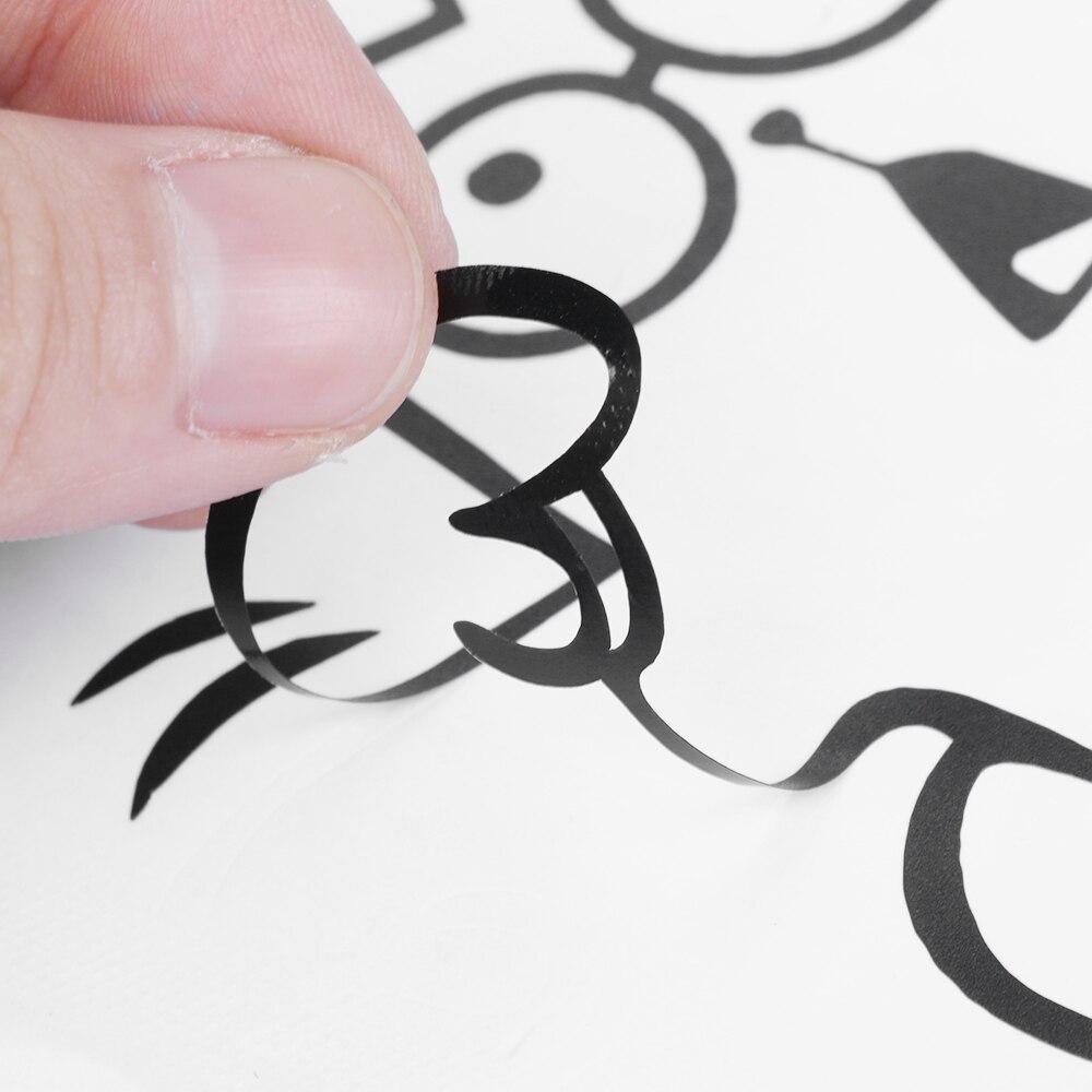 Toilet Seat Sticker Decal Cats Face Mural Bathroom Toilet Restroom Sticker Classic Cartoons Decoration Goodbye Potbellied Sticke