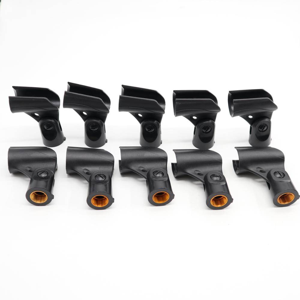 10x Microphone Clip Holder fits for Shure A25D, SM58, SM57 &amp; other 3/4" inch mic