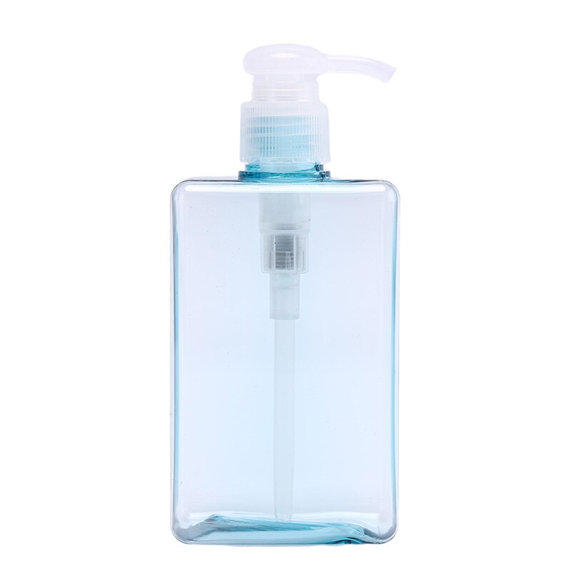 1 stk 280ml bærbar rejsepumpe sæbedispenser badeværelse vask brusegel gel shampoo lotion flydende hånd sæbe pumpe flaske beholder: Lbl
