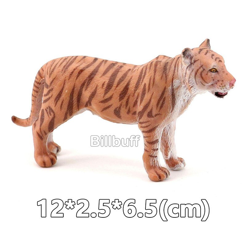 Simulation Wilden Ebene Weiß Tiger Tigerin Männlichen Tiger Modell Aktion-figuren Figuren Sammlung FrüHenne Bildung Spielzeug für freundlicher: Tiger Zahlen c