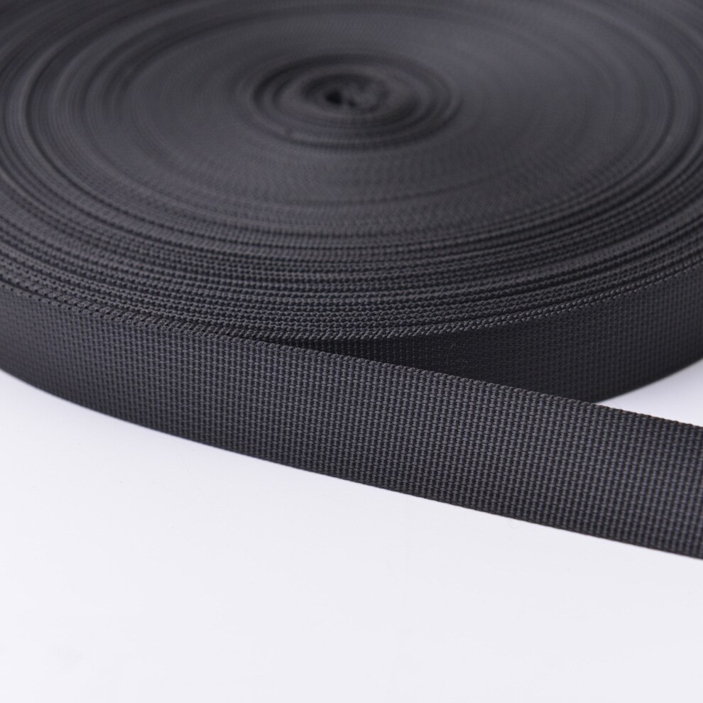 5 Meter 25Mm Dikker Polyeste Lint Heuptas Singels Nylon Knapzak Strapping Naaien Tas Riem Accessoires